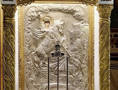 Biserica de la kilometrul zero al Capitalei își va sărbători ocrotitorul – Sfântul Mare Mucenic Gheorghe 23 aprilie